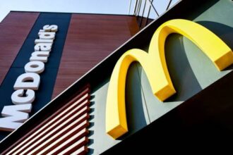 McDonald’s restaurant branding and signage representing the company’s UK and Ireland marketing leadership transition.