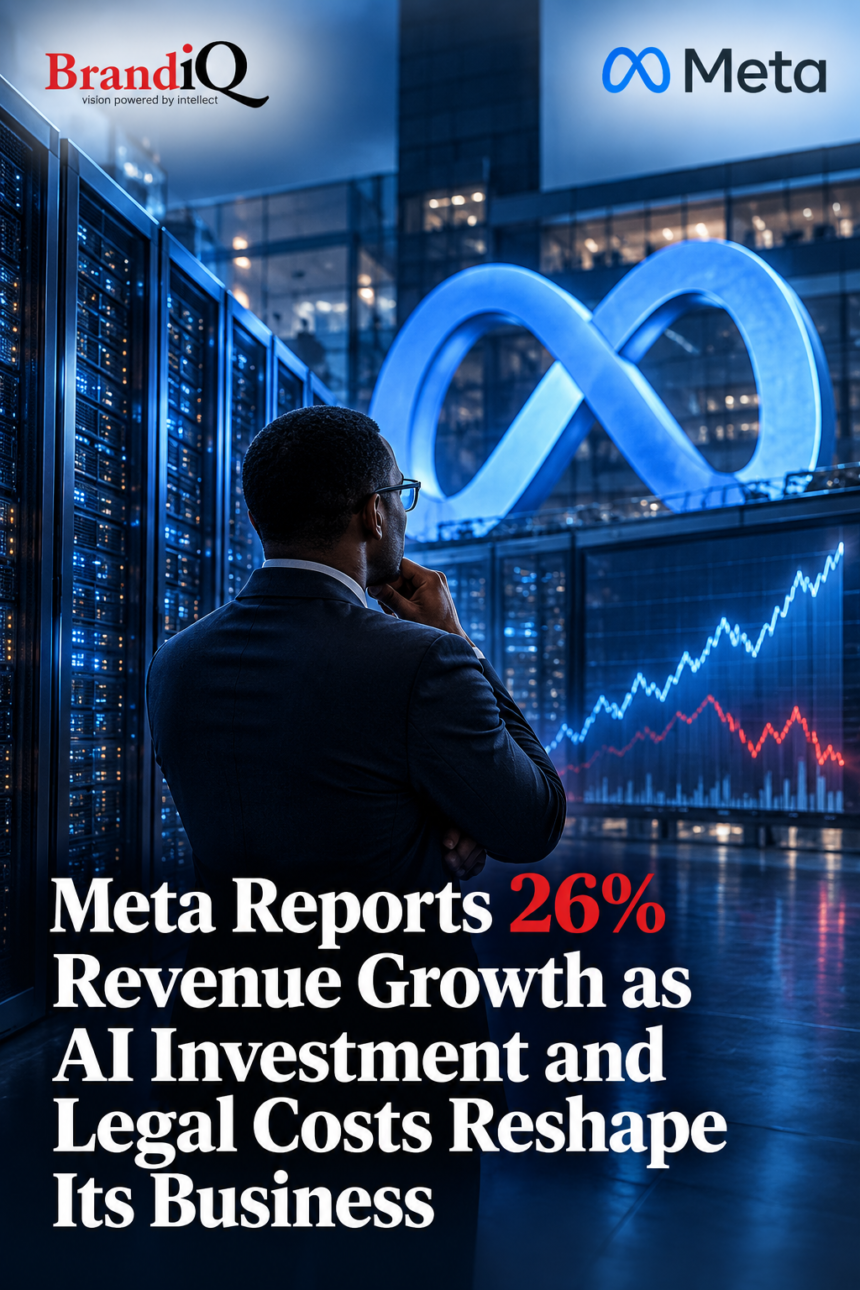 Meta revenue growth in third-quarter 2026 results