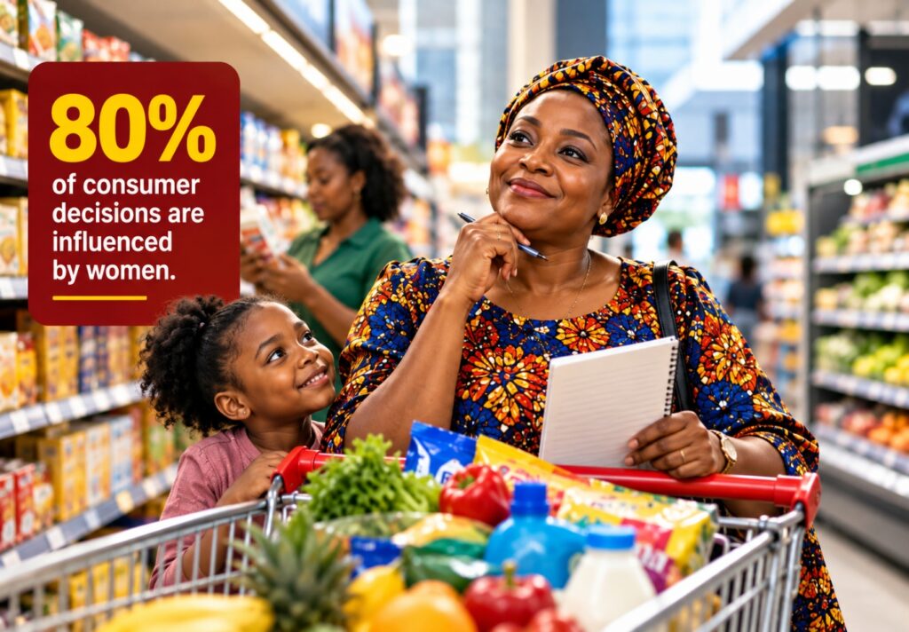 Women consumers shaping household purchasing decisions in Nigeria